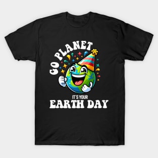 Go Planet Its Your Eh Day 2024 Teacher T-Shirt